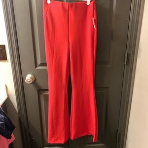 BBJ | Red Flare Pants (NWT)